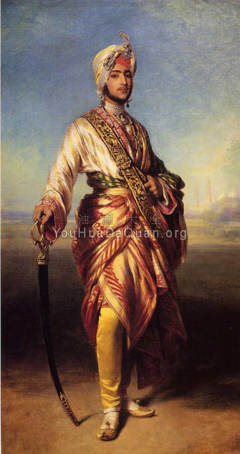 The Maharajah Duleep Singh - 弗朗兹·夏维尔·温特哈特